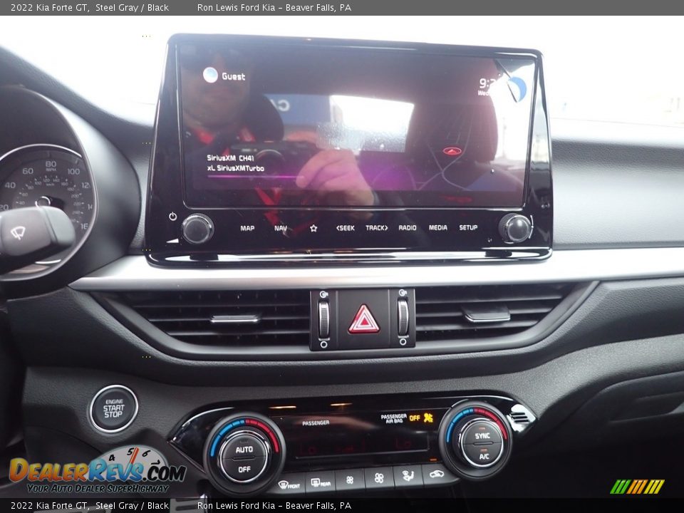 2022 Kia Forte GT Steel Gray / Black Photo #16