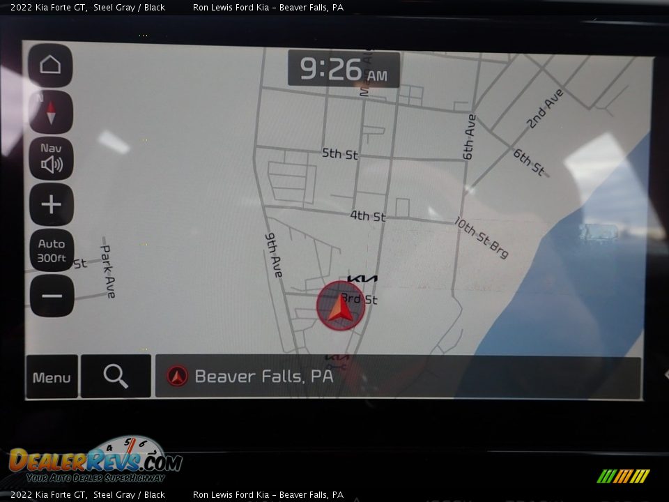 2022 Kia Forte GT Steel Gray / Black Photo #17