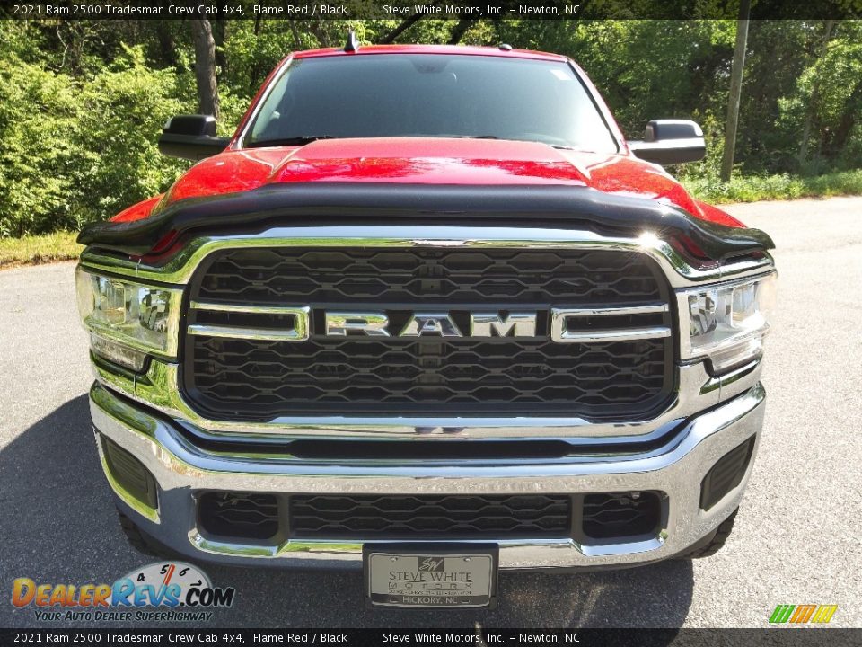 2021 Ram 2500 Tradesman Crew Cab 4x4 Flame Red / Black Photo #4