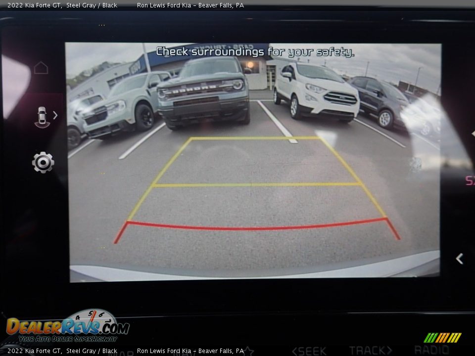 2022 Kia Forte GT Steel Gray / Black Photo #18