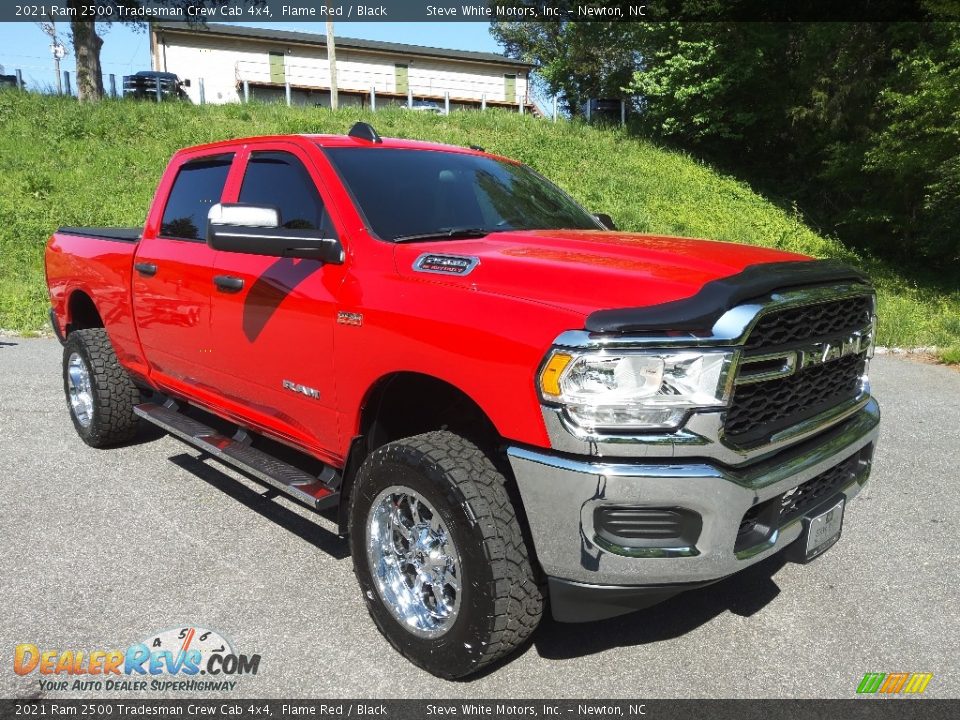 2021 Ram 2500 Tradesman Crew Cab 4x4 Flame Red / Black Photo #5