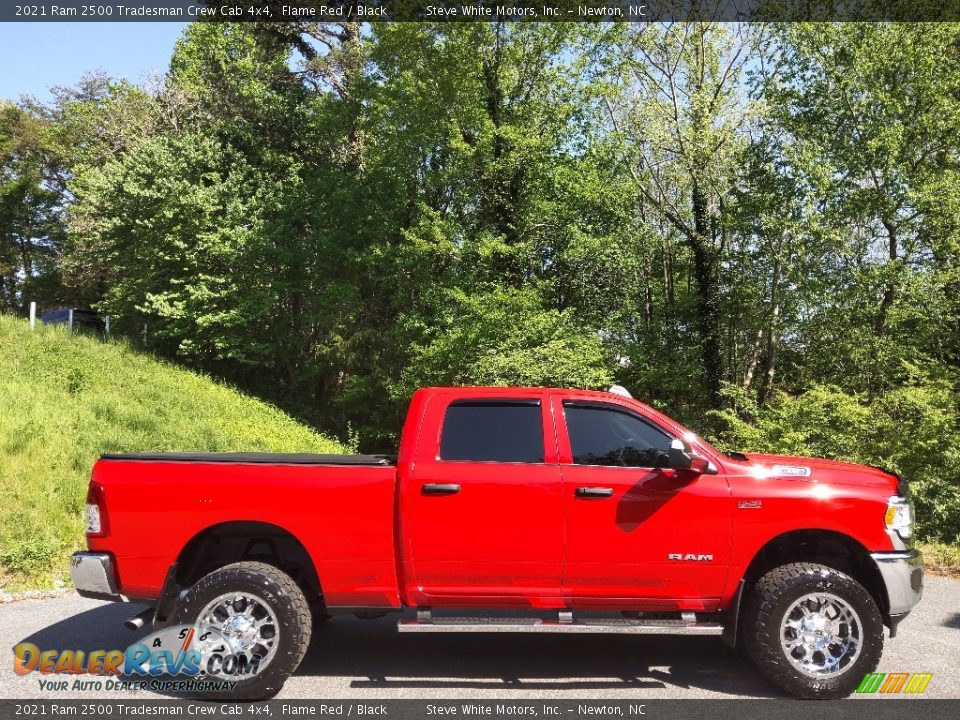 2021 Ram 2500 Tradesman Crew Cab 4x4 Flame Red / Black Photo #6