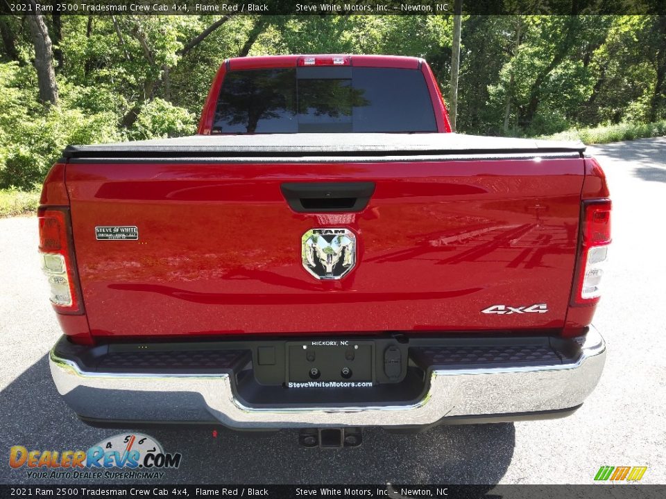 2021 Ram 2500 Tradesman Crew Cab 4x4 Flame Red / Black Photo #8