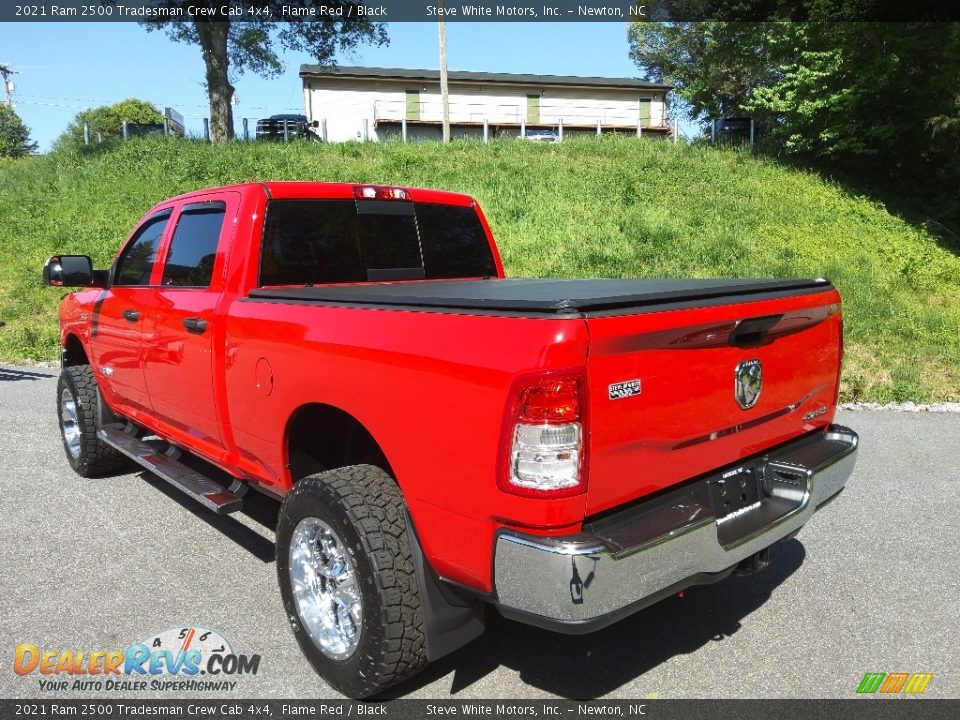 2021 Ram 2500 Tradesman Crew Cab 4x4 Flame Red / Black Photo #11