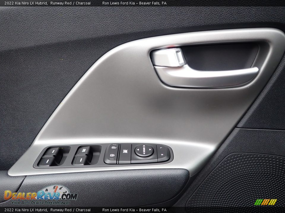 2022 Kia Niro LX Hybrid Runway Red / Charcoal Photo #17