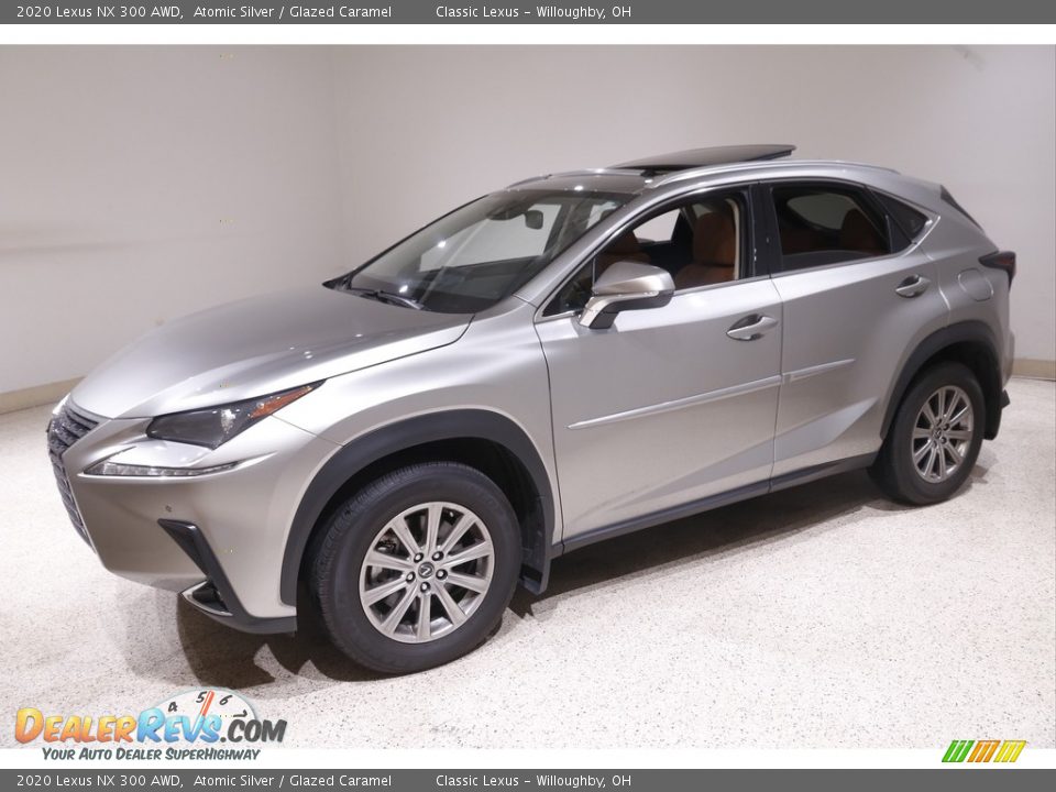 2020 Lexus NX 300 AWD Atomic Silver / Glazed Caramel Photo #3