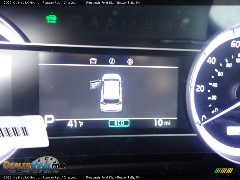 2022 Kia Niro LX Hybrid Runway Red / Charcoal Photo #19