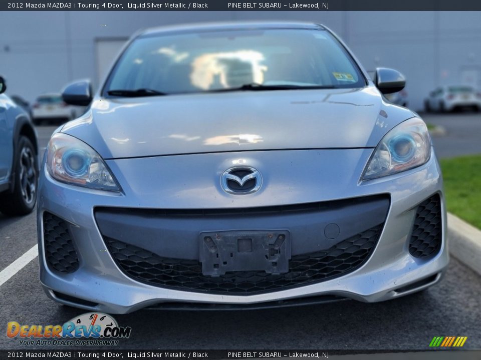 2012 Mazda MAZDA3 i Touring 4 Door Liquid Silver Metallic / Black Photo #2