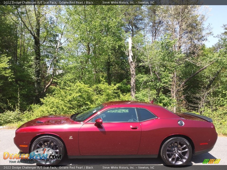 Octane Red Pearl 2022 Dodge Challenger R/T Scat Pack Photo #1