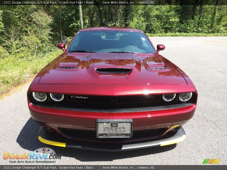 2022 Dodge Challenger R/T Scat Pack Octane Red Pearl / Black Photo #3