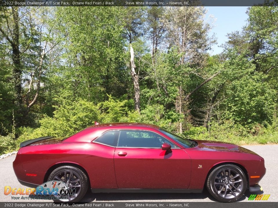 Octane Red Pearl 2022 Dodge Challenger R/T Scat Pack Photo #5