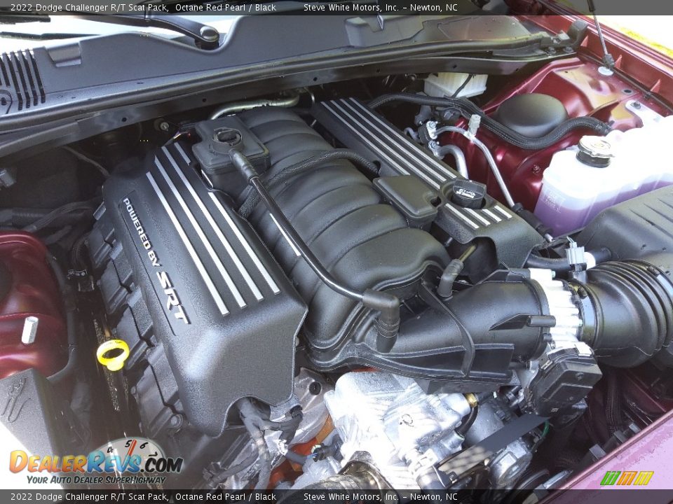 2022 Dodge Challenger R/T Scat Pack 392 SRT 6.4 Liter HEMI OHV 16-Valve VVT MDS V8 Engine Photo #9