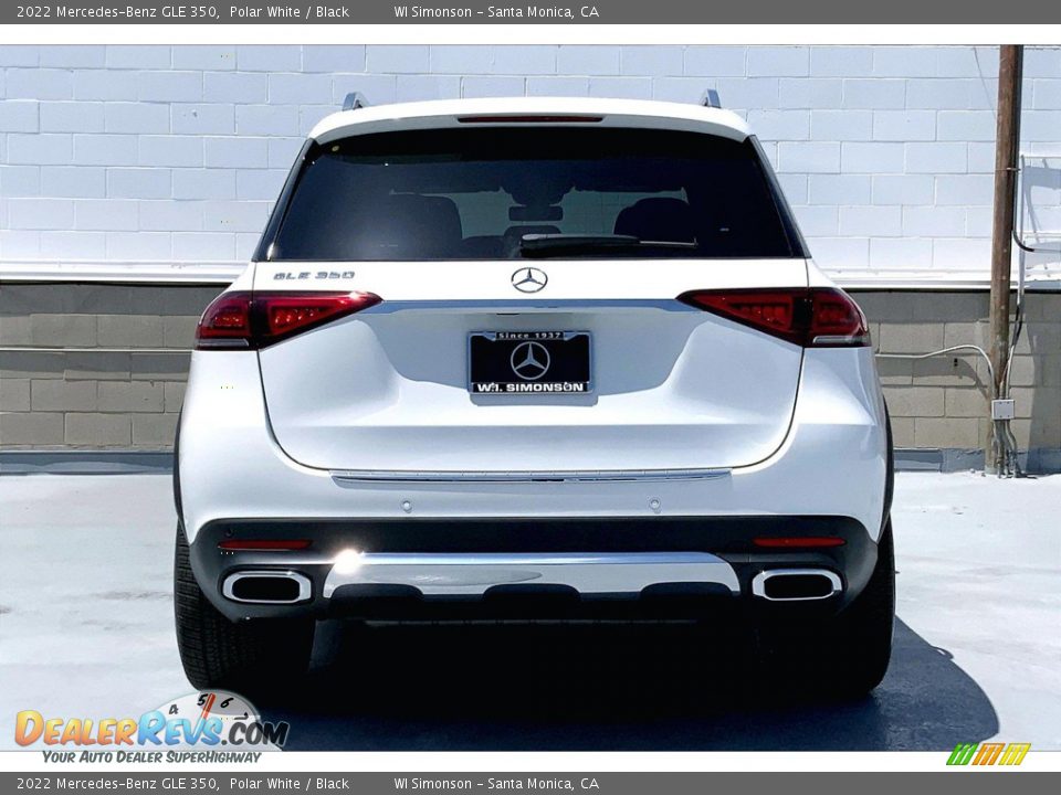 2022 Mercedes-Benz GLE 350 Polar White / Black Photo #3