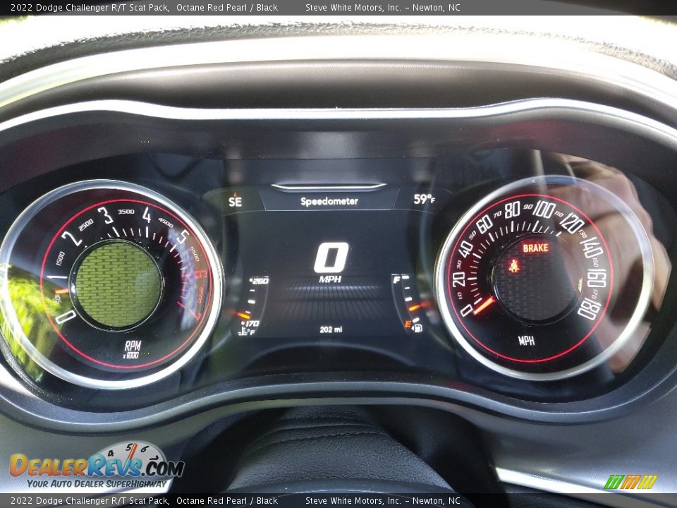 2022 Dodge Challenger R/T Scat Pack Gauges Photo #19