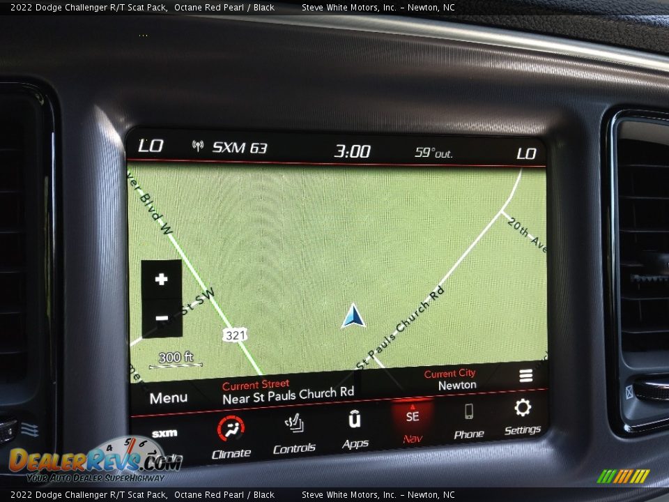 Navigation of 2022 Dodge Challenger R/T Scat Pack Photo #22