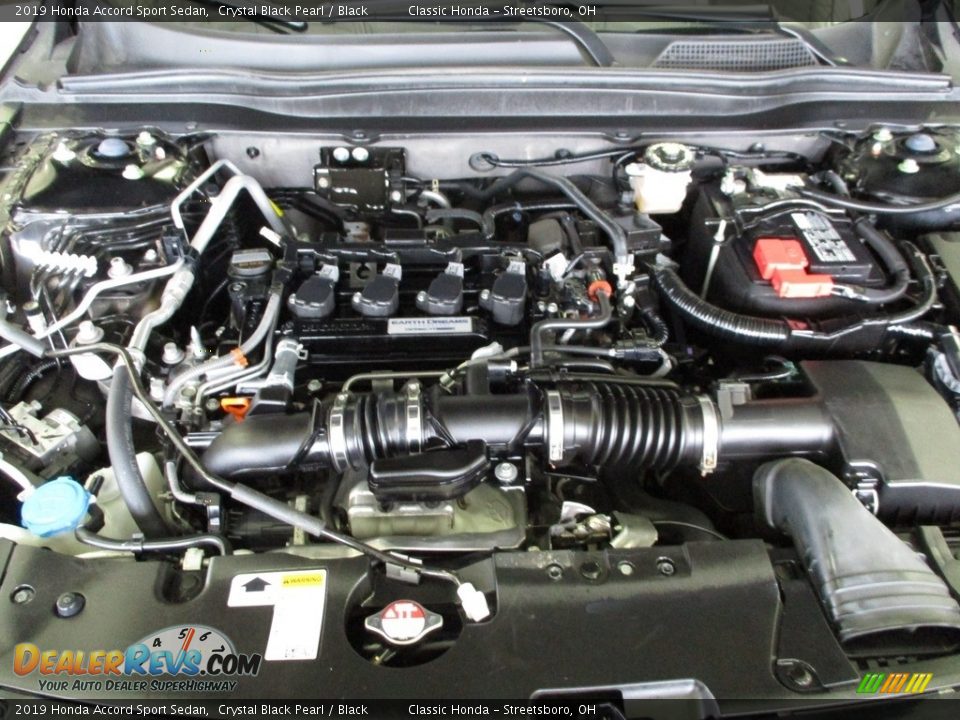 2019 Honda Accord Sport Sedan 1.5 Liter Turbocharged DOHC 16-Valve VTEC 4 Cylinder Engine Photo #13