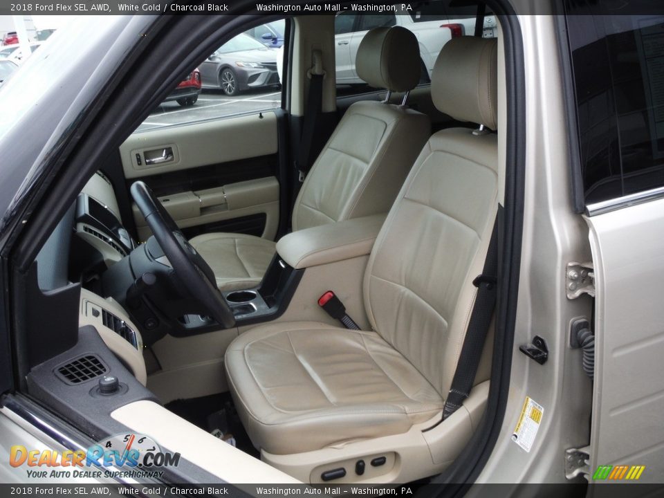 Front Seat of 2018 Ford Flex SEL AWD Photo #14