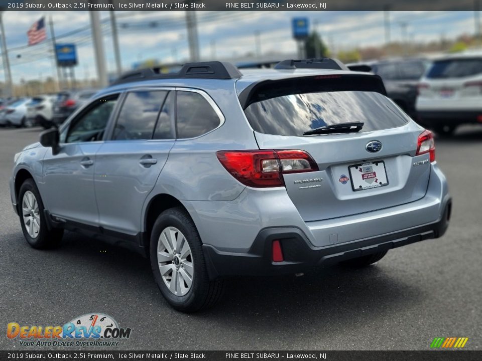 2019 Subaru Outback 2.5i Premium Ice Silver Metallic / Slate Black Photo #16