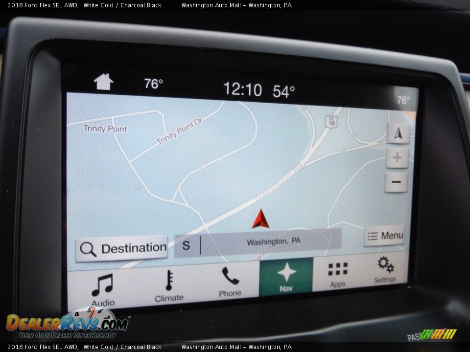 Navigation of 2018 Ford Flex SEL AWD Photo #20