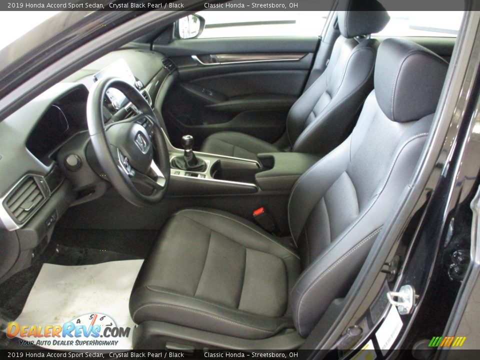 Front Seat of 2019 Honda Accord Sport Sedan Photo #27