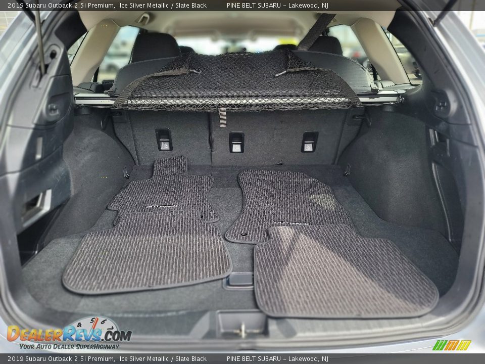 2019 Subaru Outback 2.5i Premium Ice Silver Metallic / Slate Black Photo #27