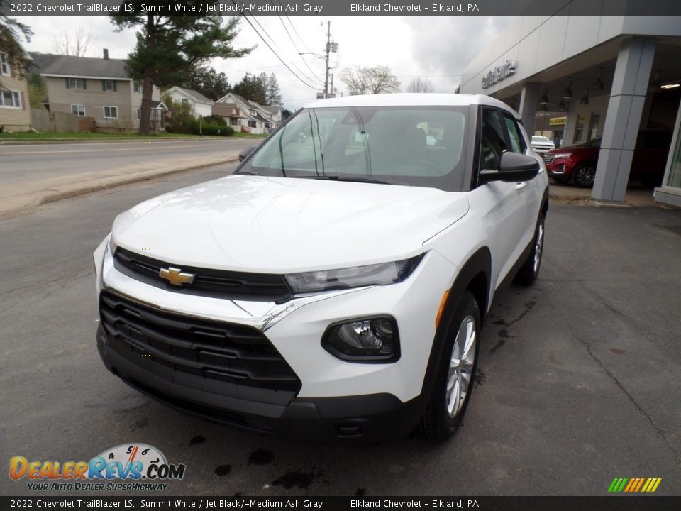 2022 Chevrolet TrailBlazer LS Summit White / Jet Black/­Medium Ash Gray Photo #2