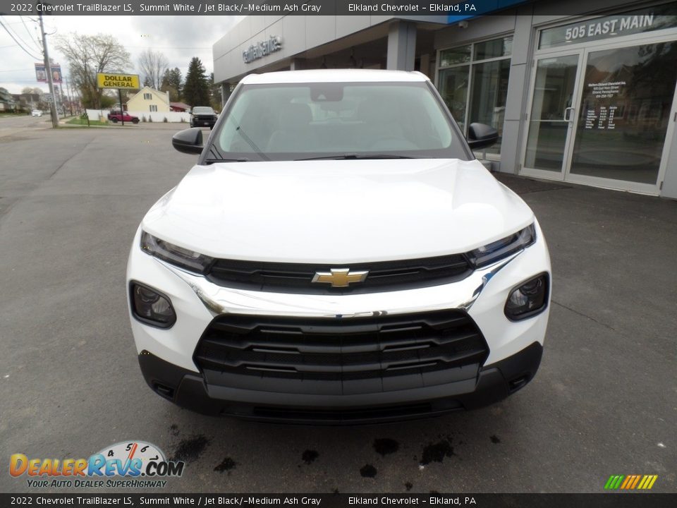 2022 Chevrolet TrailBlazer LS Summit White / Jet Black/­Medium Ash Gray Photo #3