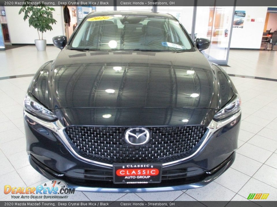 2020 Mazda Mazda6 Touring Deep Crystal Blue Mica / Black Photo #2