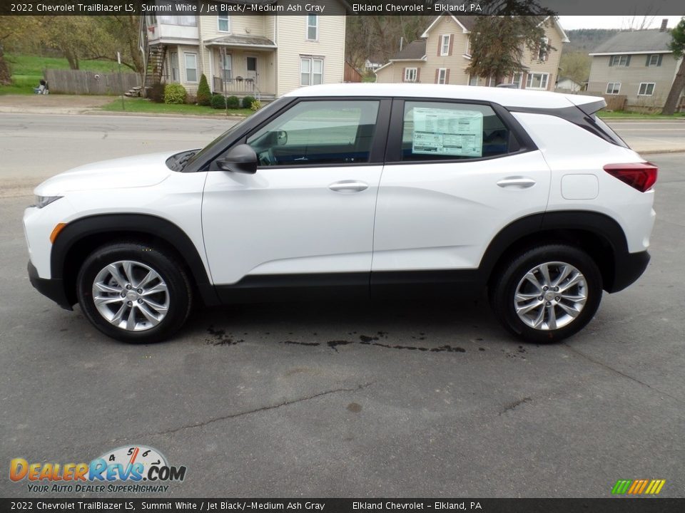 2022 Chevrolet TrailBlazer LS Summit White / Jet Black/­Medium Ash Gray Photo #10