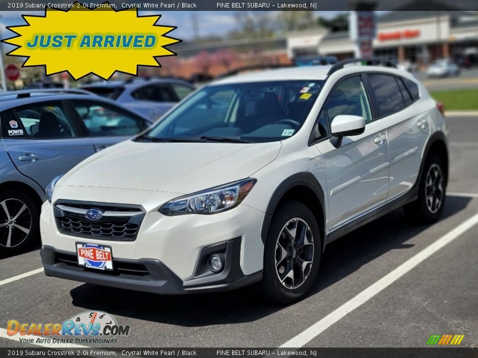 2019 Subaru Crosstrek 2.0i Premium Crystal White Pearl / Black Photo #1