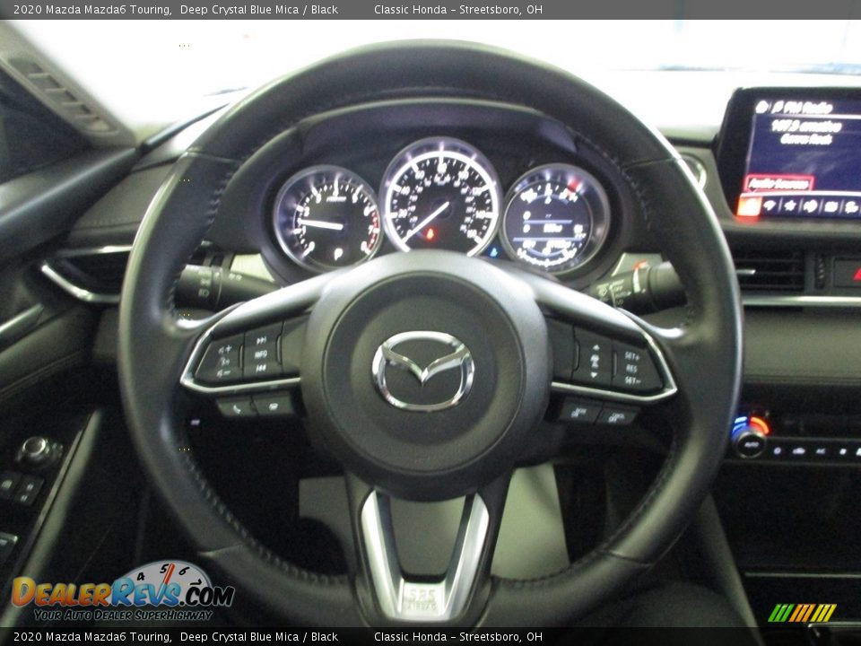2020 Mazda Mazda6 Touring Deep Crystal Blue Mica / Black Photo #30