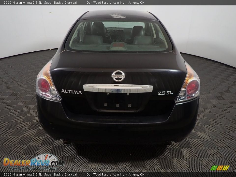 2010 Nissan Altima 2.5 SL Super Black / Charcoal Photo #11