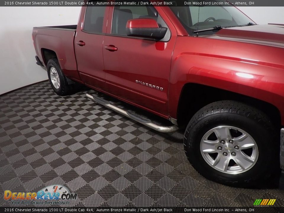 2016 Chevrolet Silverado 1500 LT Double Cab 4x4 Autumn Bronze Metallic / Dark Ash/Jet Black Photo #4