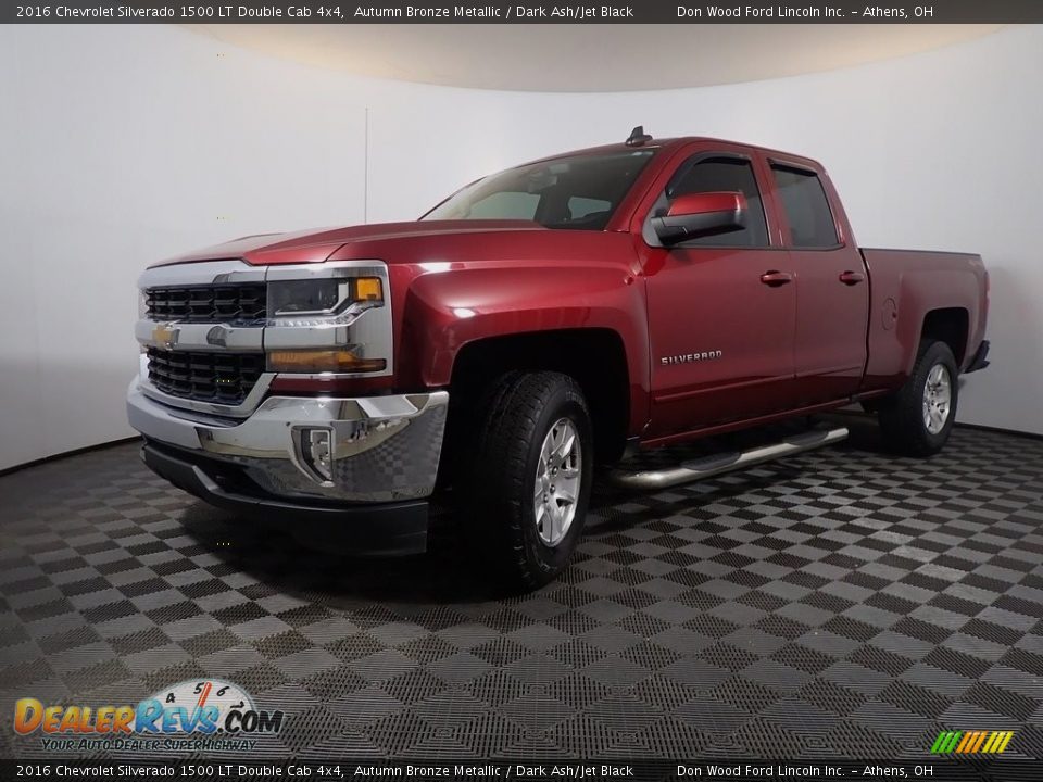 2016 Chevrolet Silverado 1500 LT Double Cab 4x4 Autumn Bronze Metallic / Dark Ash/Jet Black Photo #8
