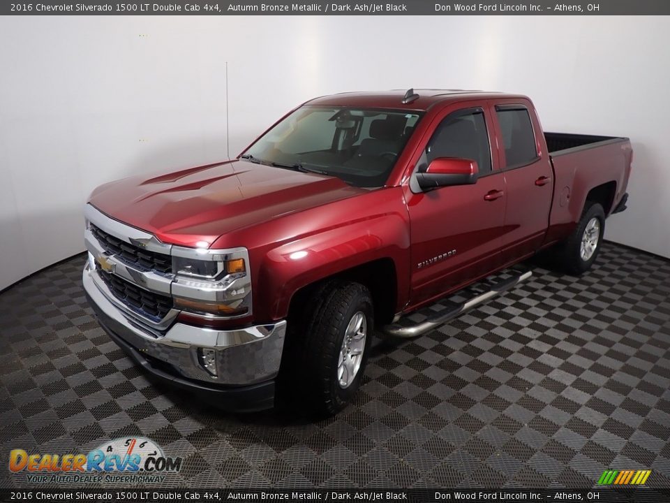2016 Chevrolet Silverado 1500 LT Double Cab 4x4 Autumn Bronze Metallic / Dark Ash/Jet Black Photo #9