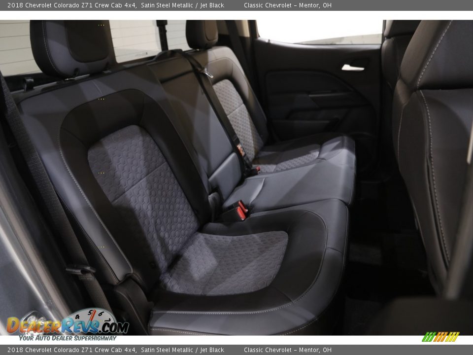 2018 Chevrolet Colorado Z71 Crew Cab 4x4 Satin Steel Metallic / Jet Black Photo #17