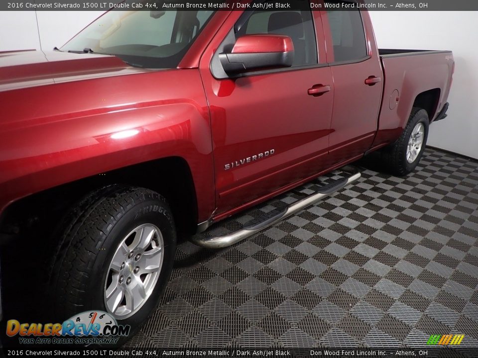 2016 Chevrolet Silverado 1500 LT Double Cab 4x4 Autumn Bronze Metallic / Dark Ash/Jet Black Photo #10