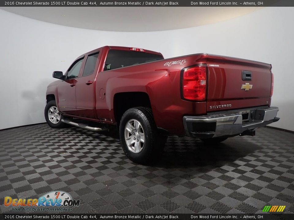 2016 Chevrolet Silverado 1500 LT Double Cab 4x4 Autumn Bronze Metallic / Dark Ash/Jet Black Photo #11