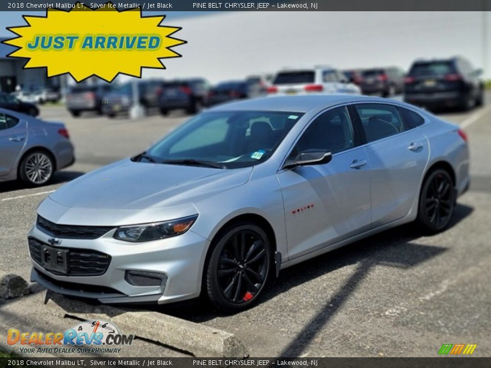 2018 Chevrolet Malibu LT Silver Ice Metallic / Jet Black Photo #1