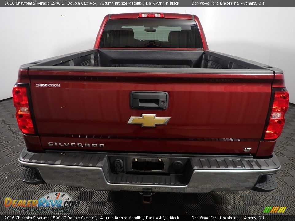 2016 Chevrolet Silverado 1500 LT Double Cab 4x4 Autumn Bronze Metallic / Dark Ash/Jet Black Photo #13