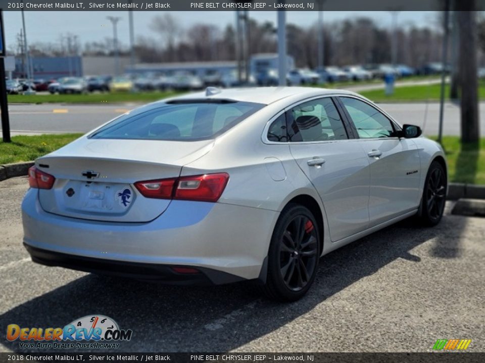 2018 Chevrolet Malibu LT Silver Ice Metallic / Jet Black Photo #3