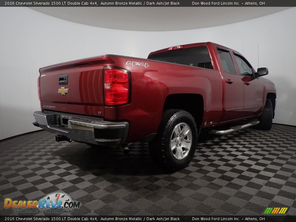 2016 Chevrolet Silverado 1500 LT Double Cab 4x4 Autumn Bronze Metallic / Dark Ash/Jet Black Photo #15