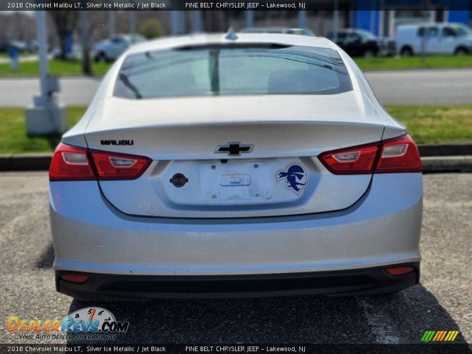 2018 Chevrolet Malibu LT Silver Ice Metallic / Jet Black Photo #4