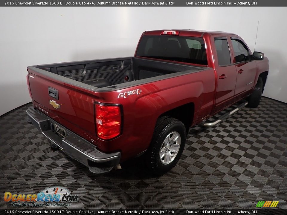 2016 Chevrolet Silverado 1500 LT Double Cab 4x4 Autumn Bronze Metallic / Dark Ash/Jet Black Photo #16