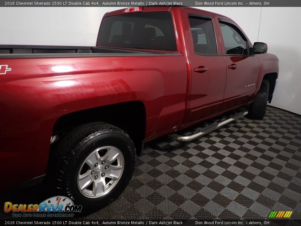 2016 Chevrolet Silverado 1500 LT Double Cab 4x4 Autumn Bronze Metallic / Dark Ash/Jet Black Photo #18