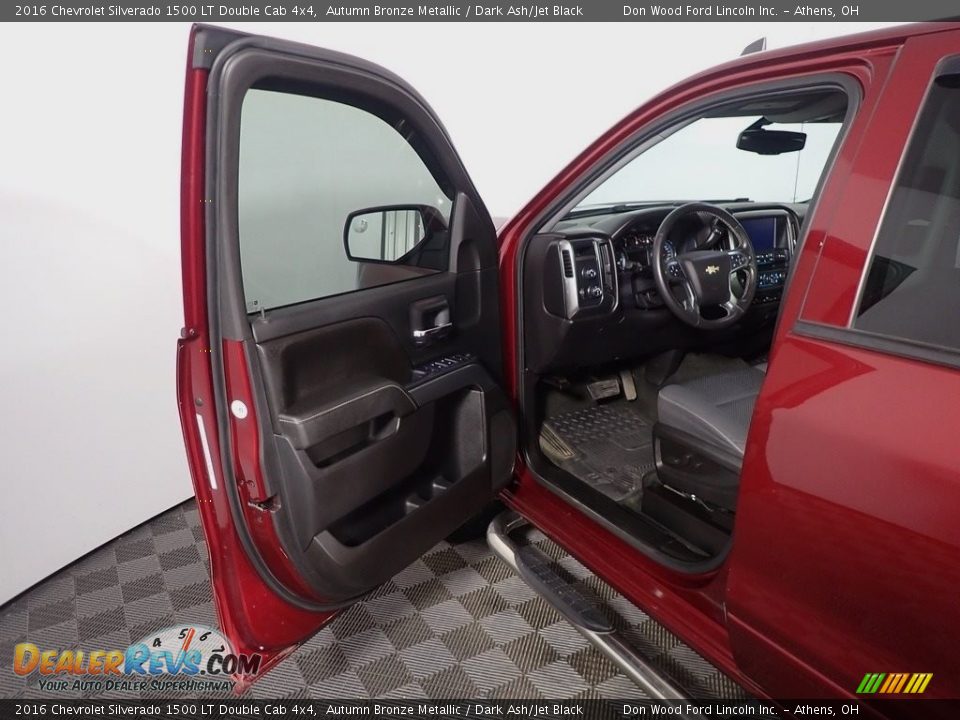 2016 Chevrolet Silverado 1500 LT Double Cab 4x4 Autumn Bronze Metallic / Dark Ash/Jet Black Photo #19