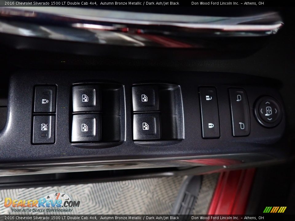 2016 Chevrolet Silverado 1500 LT Double Cab 4x4 Autumn Bronze Metallic / Dark Ash/Jet Black Photo #20