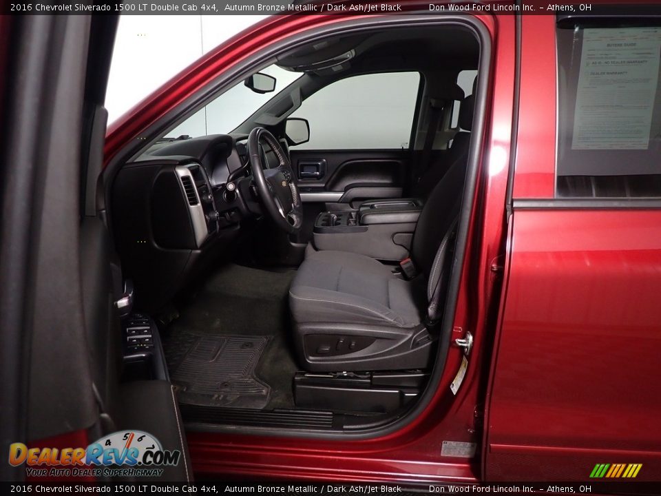 2016 Chevrolet Silverado 1500 LT Double Cab 4x4 Autumn Bronze Metallic / Dark Ash/Jet Black Photo #21