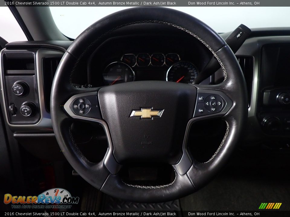 2016 Chevrolet Silverado 1500 LT Double Cab 4x4 Autumn Bronze Metallic / Dark Ash/Jet Black Photo #26