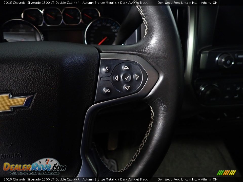 2016 Chevrolet Silverado 1500 LT Double Cab 4x4 Autumn Bronze Metallic / Dark Ash/Jet Black Photo #29